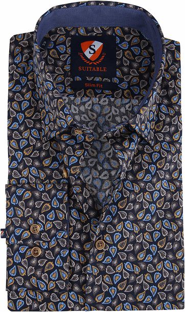 Suitable Hemd Willem Leafs Karamell