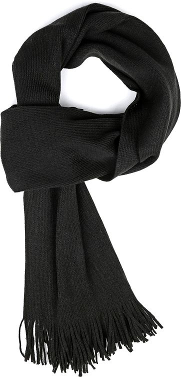 Suitable Heren Sjaal Acryl Zwart 20-10