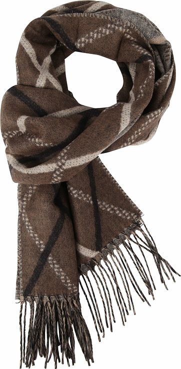 Suitable Heren Sjaal Bruin 19-08