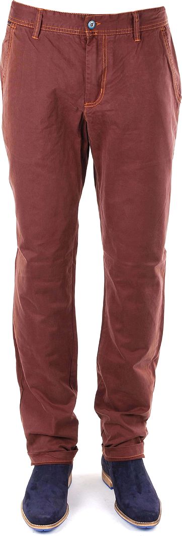 Suitable Herren Chino Sticked Twill Bordeaux