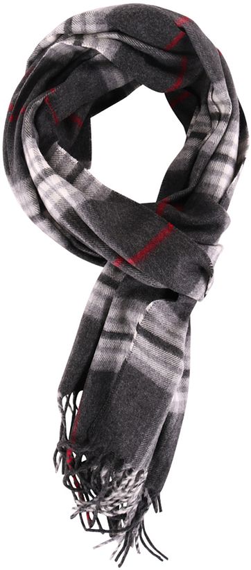 Suitable Herren Schal Dunkelgrau 15-02