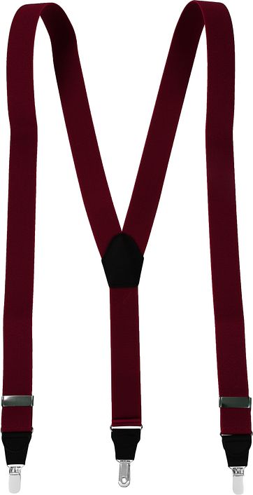 Suitable Hosenträger Bordeaux Uni