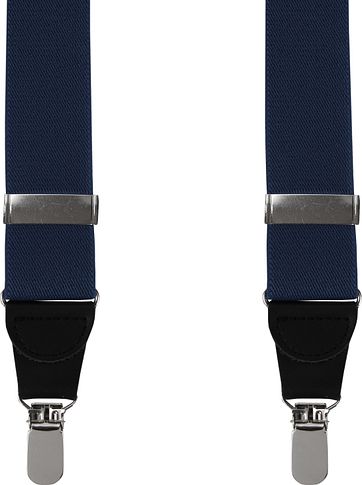 Suitable Hosenträger Dunkelblau Uni