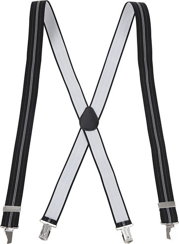 Suitable Hosenträger Streifen Schwarz