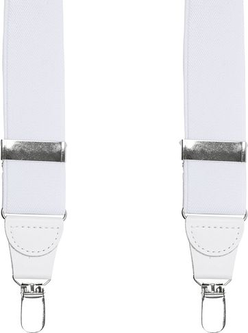 Suitable Hosenträger Weiß Uni