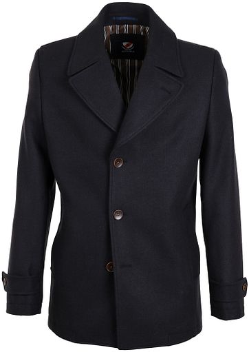 Suitable Jacke Caban Dunkelblau