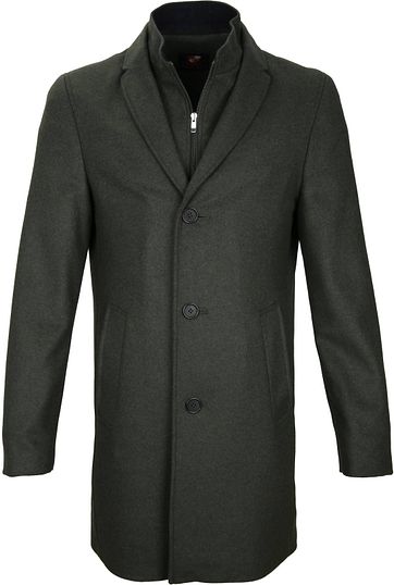 Suitable Jacke Hans Melton Dark Green