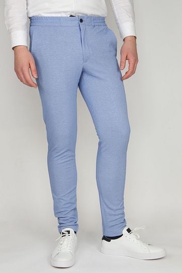 Suitable Jog Pantalon Cocoa Blauw
