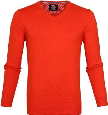 Suitable Katoen Vince Pullover Oranje