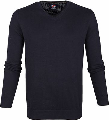 Suitable Katoen Vini Pullover Navy