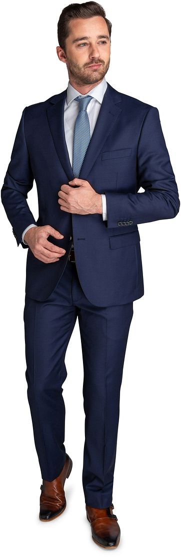 Suitable Kostuum Lucius Birdseye Navy suitable kopen in de aanbieding Suitable Kostuum Lucius Birdseye Navy suitable kopen in de aanbieding