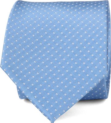 Suitable Krawatte Seide Blau F91-7