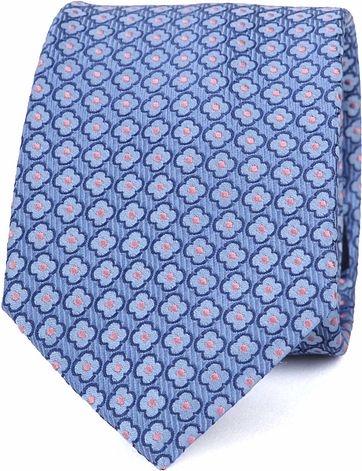 Suitable Krawatte Seide Blume K91-2