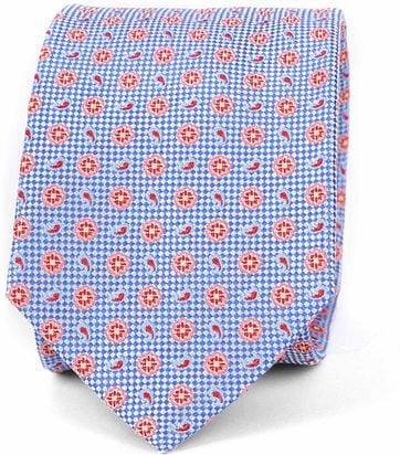 Suitable Krawatte Seide Multicolour Dessin K91-1