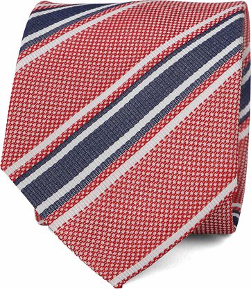 Suitable Krawatte Seide Streifen F91-10