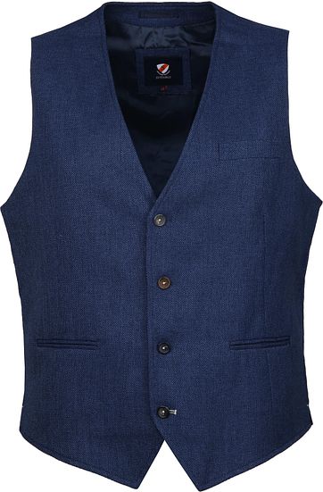 Suitable Kris Waistcoat Dark Blue