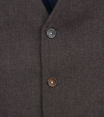 Suitable Kris Waistcoat Dark Grey