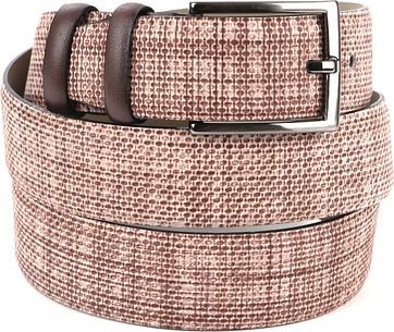 Suitable Leather Belt Mid Brown