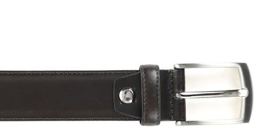 Suitable Ledergürtel dunkelbraun 306