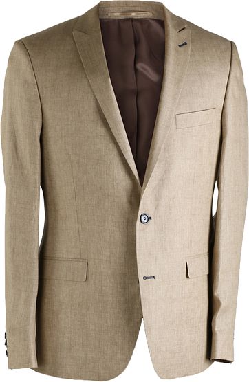 Suitable Leinen Colbert Camel