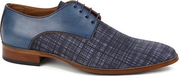 Suitable Leren Herenschoen Derby Print