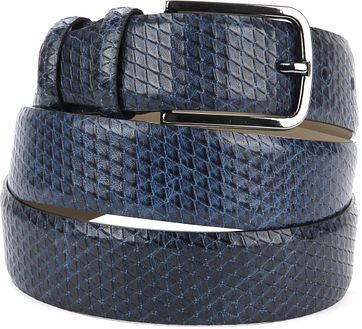 Suitable Leren Riem Donkerblauw suitable kopen in de aanbieding Suitable Leren Riem Donkerblauw suitable kopen in de aanbieding