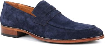 Suitable Loafer Suede Dunkelblau