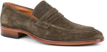 Suitable Loafer Suede Grün