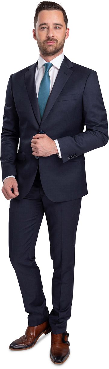 Suitable Lucius Suit Dark Blue