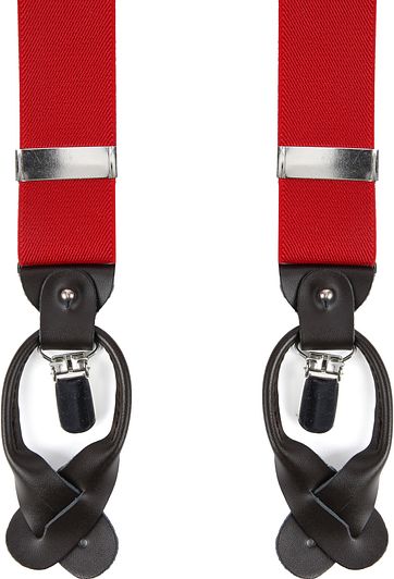 Suitable Luxus Hosenträger Rot