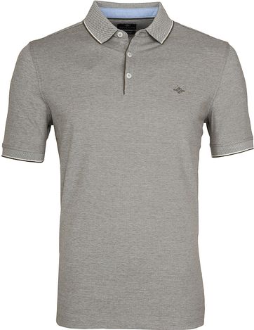 Suitable Melange Poloshirt Armee