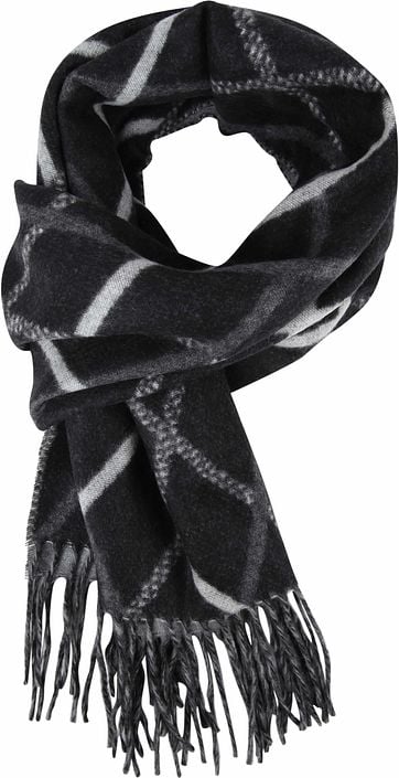 Suitable Men's Scarf Black 19-04
