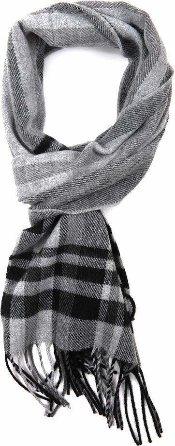 Suitable Men's Scarf Grey Square 18-13