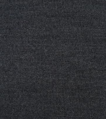 Suitable Merino Coltrui Pull Antraciet