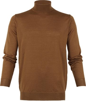 Suitable Merino Pull Coltrui Oker Geel