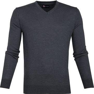 dark grey pullover