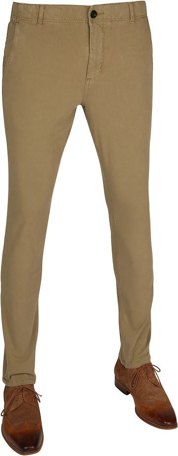 Suitable Milton Skinny-Fit Chino Khaki