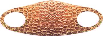 Suitable Mondkapje Print Croco