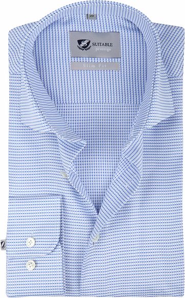 Suitable Overhemd Blauw 187-2