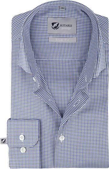 Suitable Overhemd Blauw 187 4 suitable kopen in de aanbieding Suitable Overhemd Blauw 187 4 suitable kopen in de aanbieding