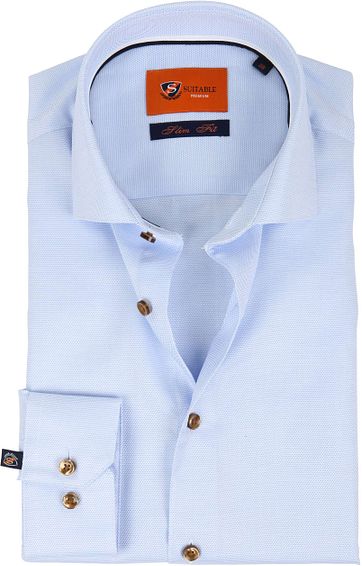 Suitable Overhemd Blauw D81 09 suitable kopen in de aanbieding