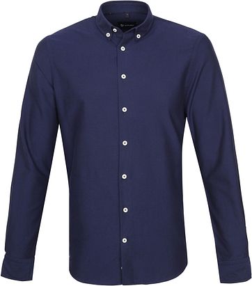 Suitable Overhemd Max Donkerblauw