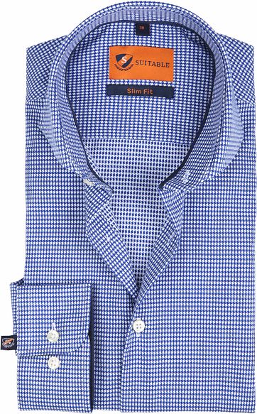 Suitable Overhemd Sf Piede De Poule suitable kopen in de aanbieding Suitable Overhemd Sf Piede De Poule suitable kopen in de aanbieding