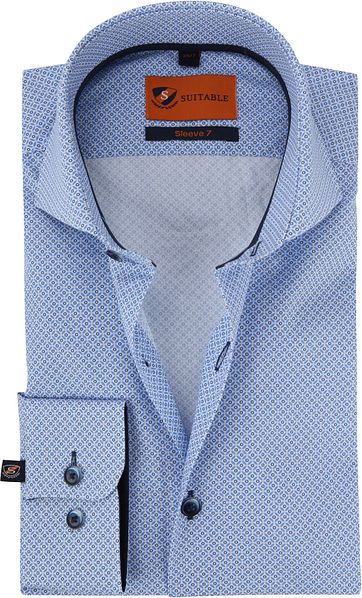 Suitable Overhemd Sl7 Blauw suitable kopen in de aanbieding Suitable Overhemd Sl7 Blauw suitable kopen in de aanbieding