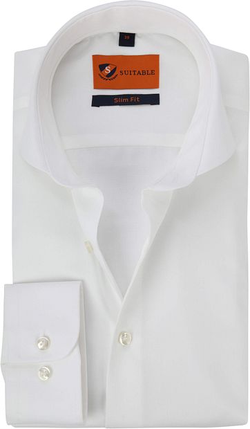 Suitable Overhemd Strijkvrij Ecru suitable kopen in de aanbieding Suitable Overhemd Strijkvrij Ecru suitable kopen in de aanbieding