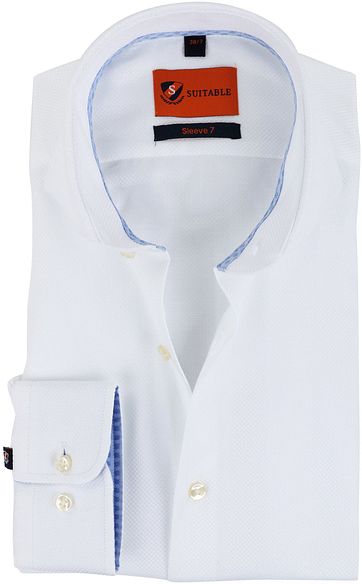 Suitable Overhemd Wit S7 suitable kopen in de aanbieding