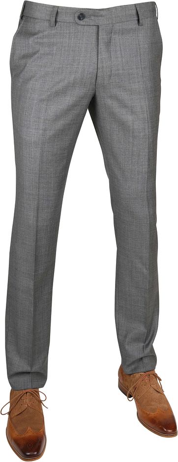 Suitable Pantalon Evans Antraciet suitable kopen in de aanbieding