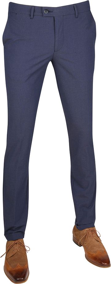 Suitable Pantalon Pisa Dessin Blue
