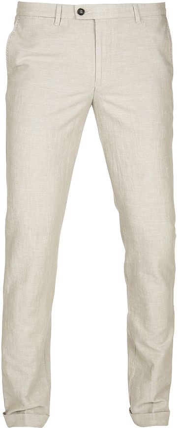 Suitable Pantalon Pisa Linen Camel