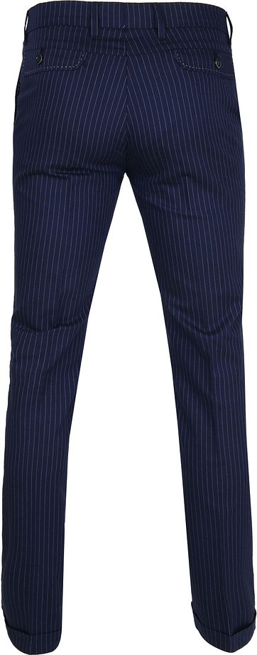 Suitable Pantalon Pisa Streifen Navy